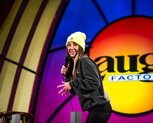 Brittany Schmitt at the Laugh Factory